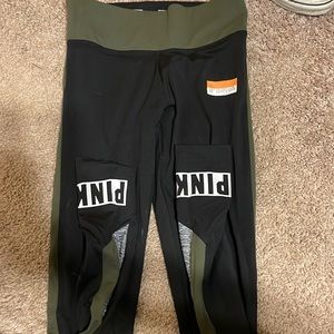 Pink unlimited yoga leggings